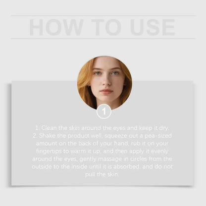 Anti-wrinkle eye cream removes dark circles eye bags tightens skin deeply lastingly moisturizes women's skincare products