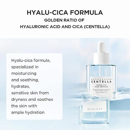 SKIN1004 Hyalu-CICA Brightening Toner Hyaluronic Acid CICA Niacinamide Essence Soothes and Moisturizes Dry Skin