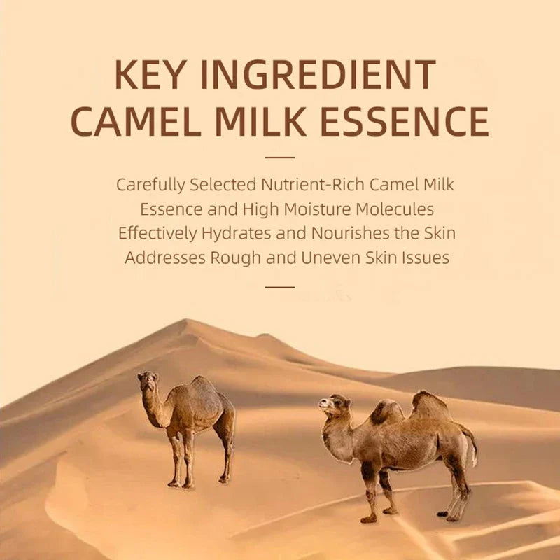 Creme Hidratante Leite de Camelo e Cactus - Nutrição Natural