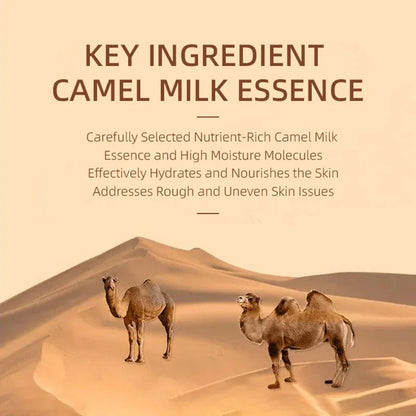 Creme Hidratante Leite de Camelo e Cactus - Nutrição Natural
