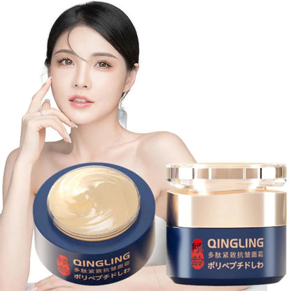 Polypeptide Tightening Anti-Wrinkle Cream Smoother Looking Skin Ageless Firm and Smooth Cream Deep Wrinkle Repair Night Cream