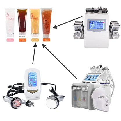 Gel Condutor Ultrassónico Profissional 300g - Cavitação 40K RF Emagrecimento Corporal