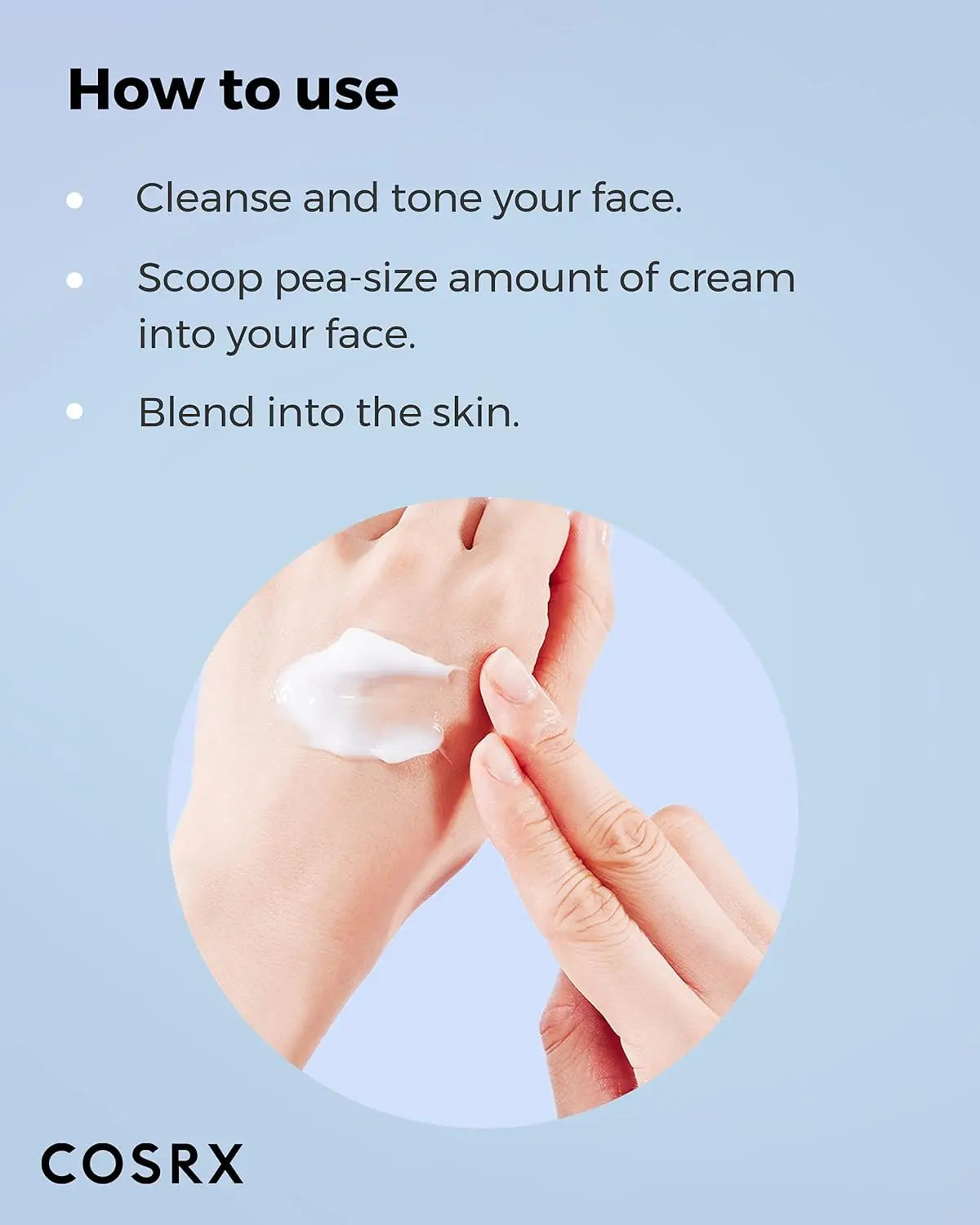 COSRX Creme Hidratante com Ácido Hialurónico 100g - Hidratação Duradoura para Pele Sensível