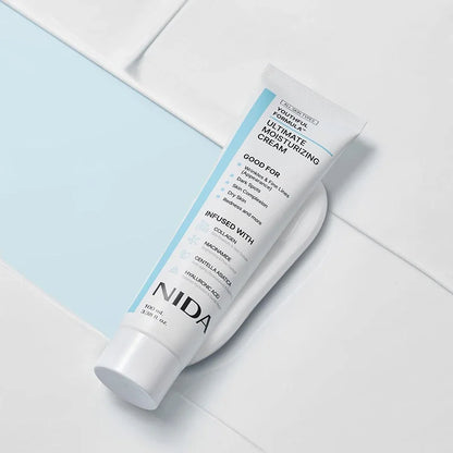 100mL Ultimate Moisturizing Cream Collagen Youthful Formula Niacinamide Centella Asiatica Hyaluronic Acid Wrinkles Spots Cream