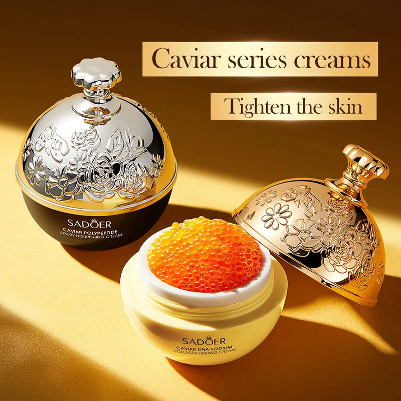Luxury Caviar Essence Anti-aging Cream Wrinkle Removal Collagen Firming Lifting Elastic Facial  Skin Care Korean Cosmetics 30g