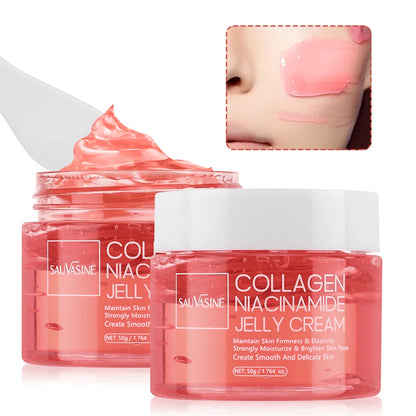 Creme Noturno Coreano com Colagénio e Niacinamida - Hidratação Profunda 50g
