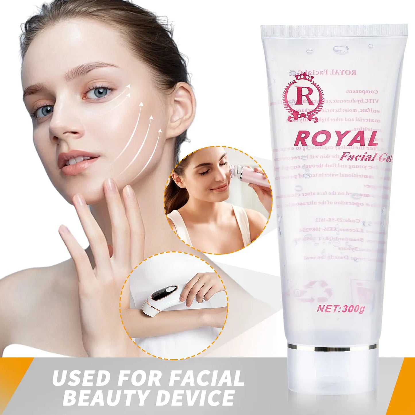 Gel Condutor Multifuncional RF EMS IPL - Emagrecimento Facial Corporal Refrigerante