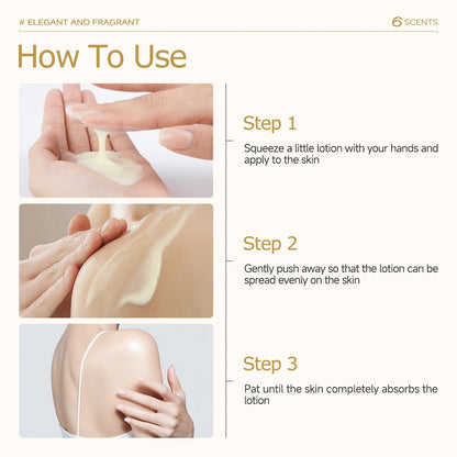 Vanilla Body Lotion Hydrating and moisturizing Long-lasting fragrance Nourishes the skin Suitable for all skin types