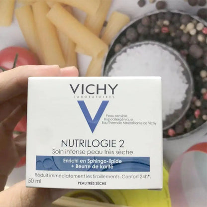 Creme Facial Nutritivo com Vitamina E 50ml - Hidratação Intensiva Anti-Idade