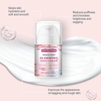 Creme Modelador Corporal Anti-Celulite Jaysuing - Queima Gordura e Firma Barriga, Pernas e Braços
