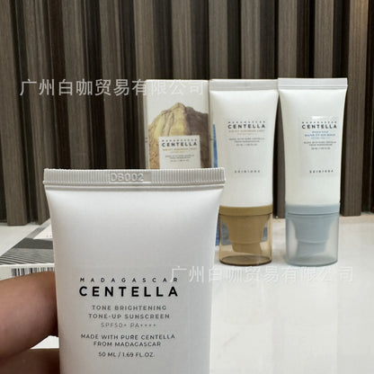 Skin 1004 Hyaluronic Acid Centella Ashesia Water-Sensing Sunscreen Essence Lactic Hydrolyzed Lightweight Moisturizing Not Sticky