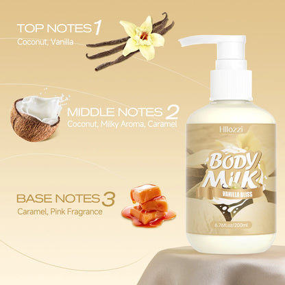 Vanilla Body Lotion Hydrating and moisturizing Long-lasting fragrance Nourishes the skin Suitable for all skin types