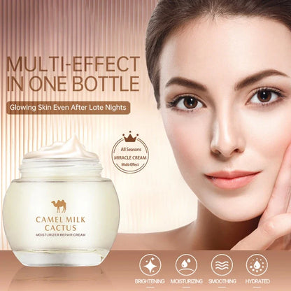 Creme Hidratante Leite de Camelo e Cactus - Nutrição Natural