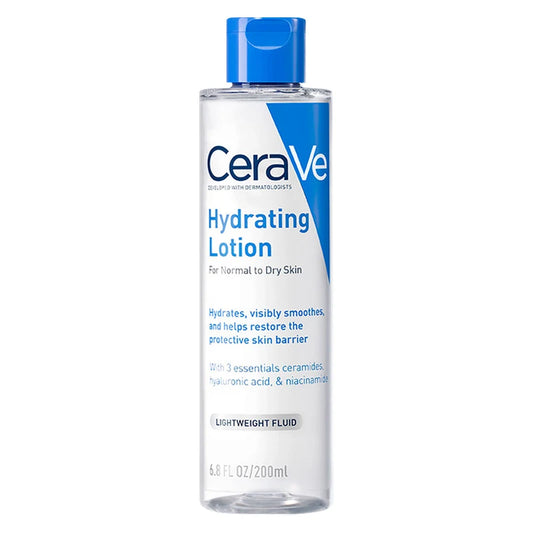 CeraVe Loção Hidratante Reparadora 200ml - Ceramidas, Ácido Hialurónico e Niacinamida