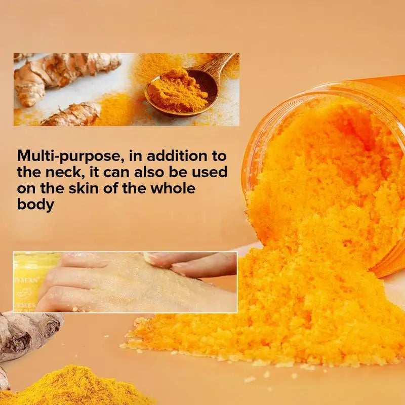 Esfoliante Facial Açafrão - Creme Branqueador Iluminador com Limpeza de Poros 150g
