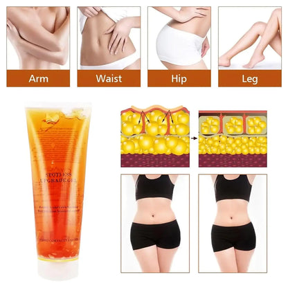Gel Condutor Ultrassónico Profissional 300g - Cavitação 40K RF Emagrecimento Corporal