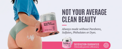 Creme Brasileiro para Glúteos 50ml - Hidratante Nutritivo Anti-Celulite