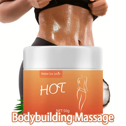 Muscles Massage Cream Enhancing Elasticity of Arms Full Body and Bodybuilding Massage Cream Hot Compress to Tighten Abdominal