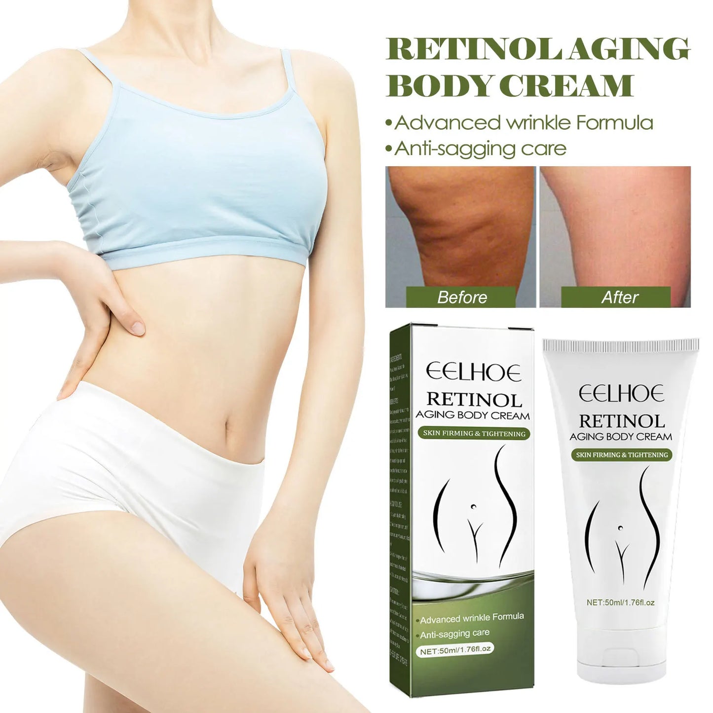 Loção Corporal Anti-Celulite - Firmeza e Hidratação Profunda 50ml