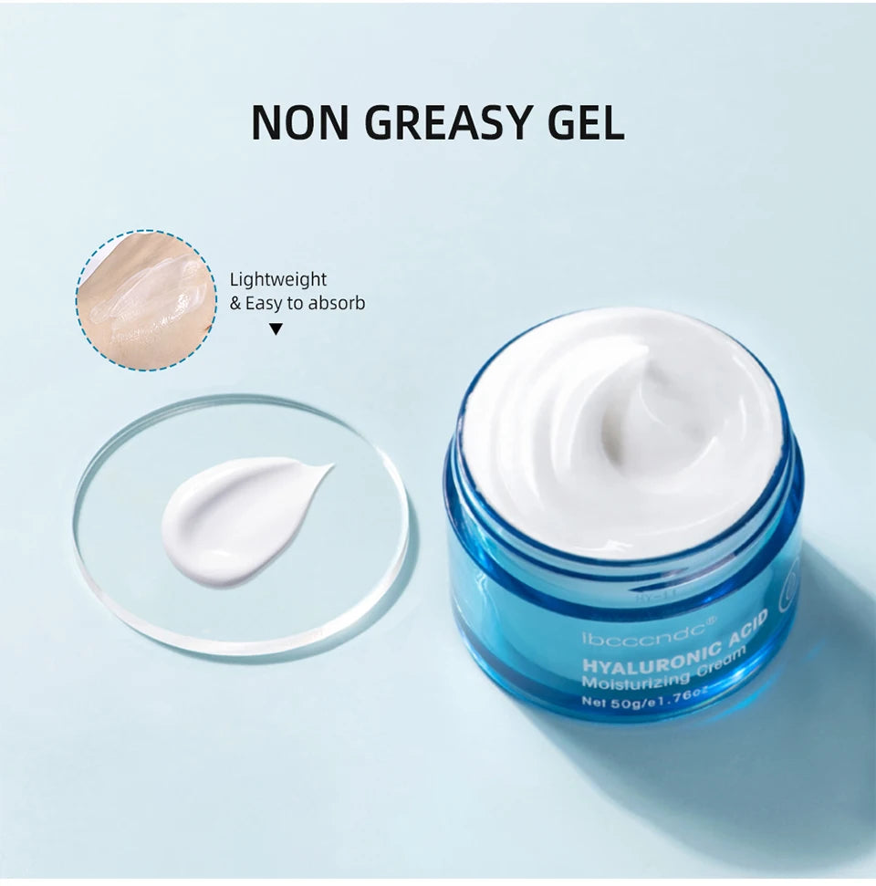 Hydro Boost Face Moisturizer with Hyaluronic Acid for Dry Skin, Oil-Free and Non-Comedogenic Water Gel Face Lotion