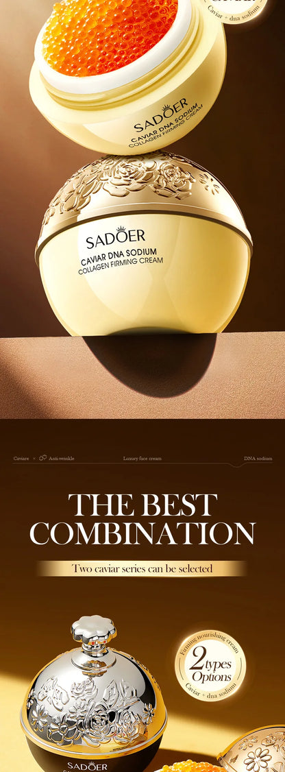 Luxury Caviar Essence Anti-aging Cream Wrinkle Removal Collagen Firming Lifting Elastic Facial  Skin Care Korean Cosmetics 30g
