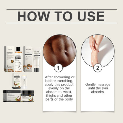 Creme Anti-Flacidez EELHOE 100ml - Firmador Abdominal Hidratante Modelador