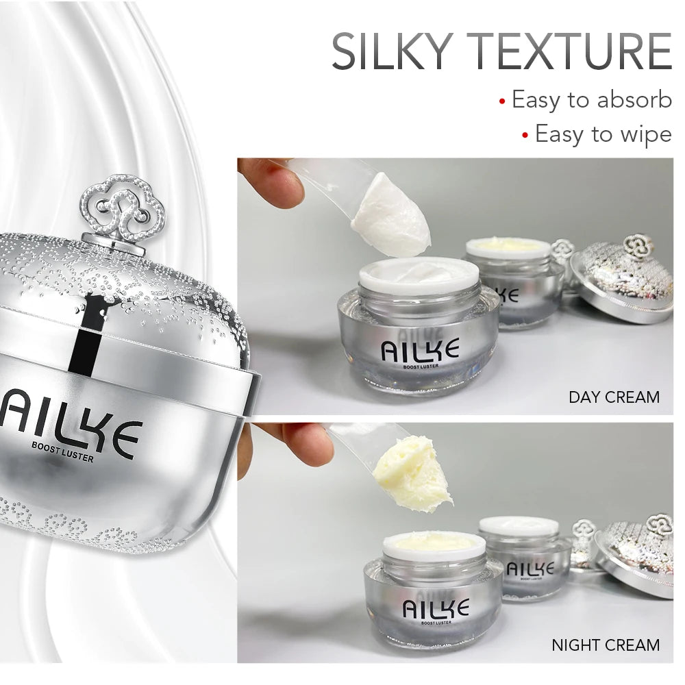 AILKE face cream Roe Essence Anti-Aging Wrinkle Brightening Moisturizing Whitening Freckles women beauty skin HOT Facial care