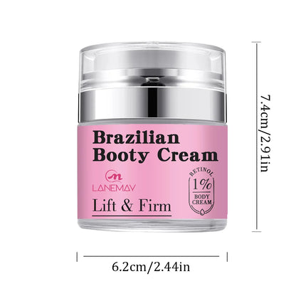 Creme Brasileiro para Glúteos 50ml - Hidratante Nutritivo Anti-Celulite
