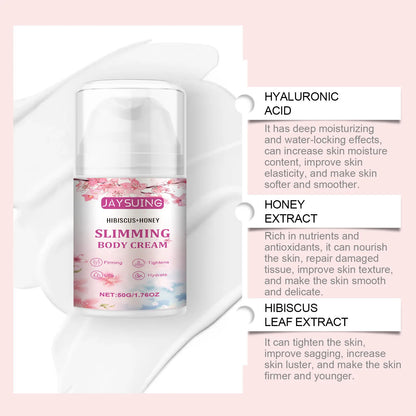 Creme Modelador Corporal Anti-Celulite Jaysuing - Queima Gordura e Firma Barriga, Pernas e Braços