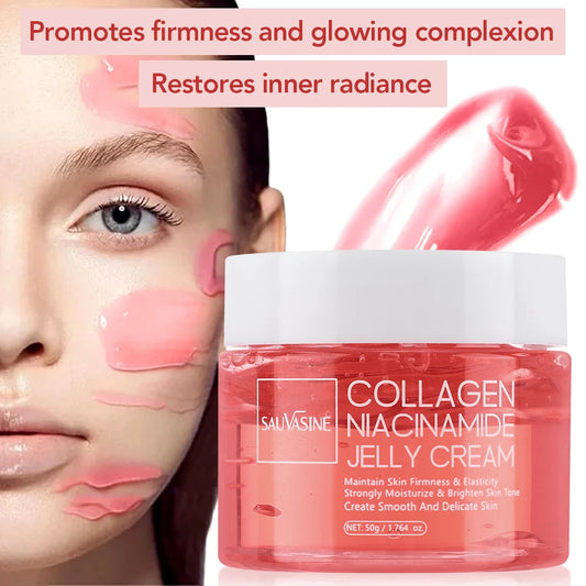 Creme Noturno Coreano com Colagénio e Niacinamida - Hidratação Profunda 50g