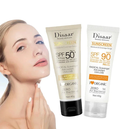 Protetor Solar Facial e Corporal SPF 90 - Anti-Idade Hidratante Clareador
