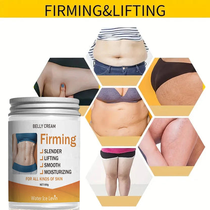 Creme Firmador Corporal Completo 100g - Hidratante Lifting para Barriga, Coxas, Glúteos e Braços