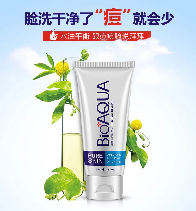 Set BIOAQUA 3 Peças - Firmeza, Controlo Oleosidade e Refrescante