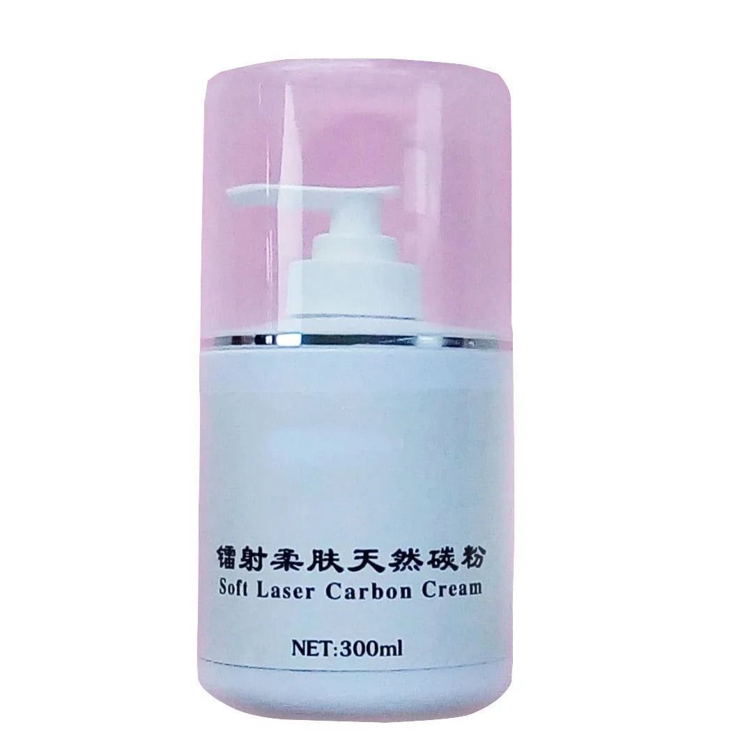 Gel de Carbono Laser 300ml - Rejuvenescimento Nd:YAG Branqueamento Redução Poros