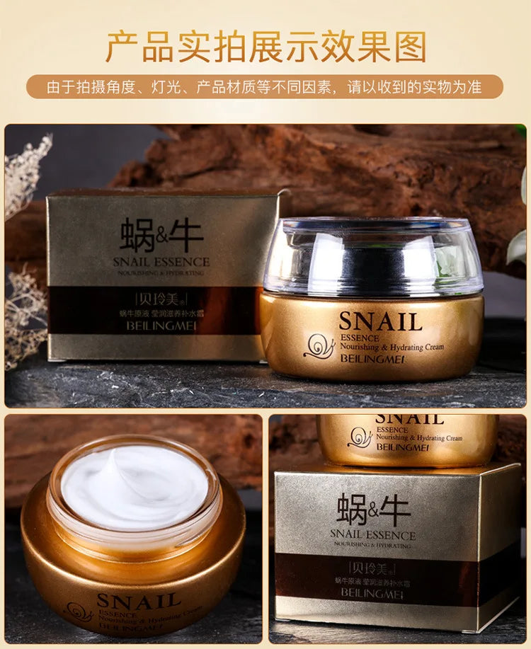Creme Hidratante Baba de Caracol Original - Nutritivo Regenerador Facial 50g