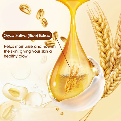 Creme de Arroz Anti-Rugas Colagénio - Hidratante Nutritivo com Ceramidas para Pele Firme