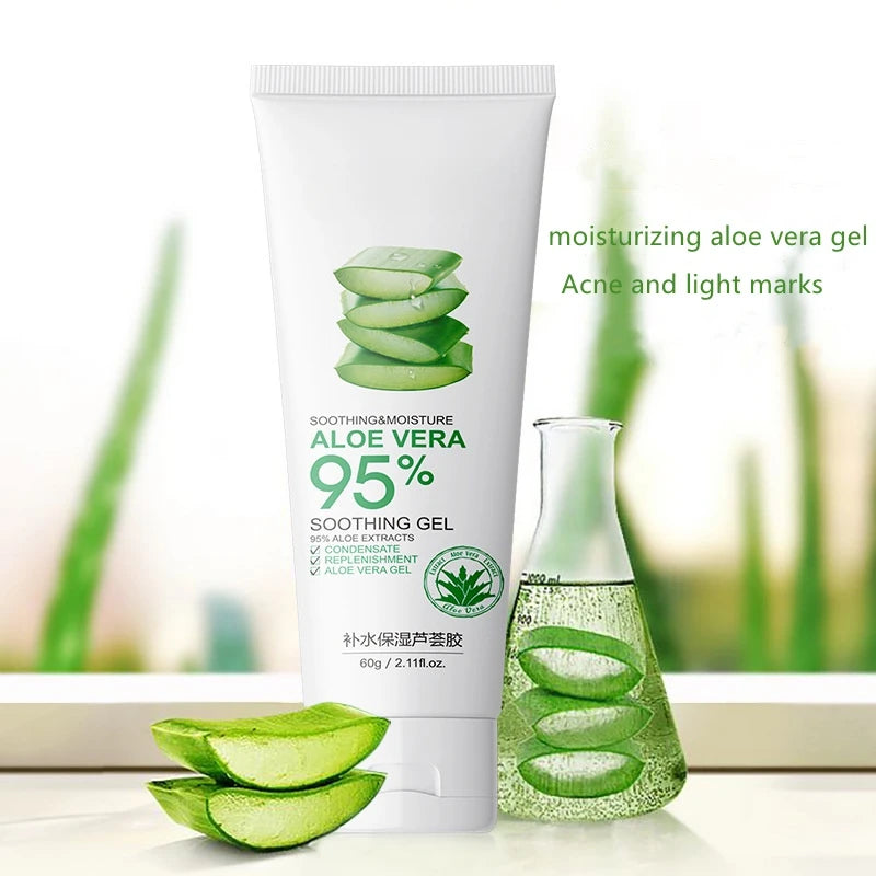 Gel Creme Aloe Vera - Calmante e Reparador Anti-Acne