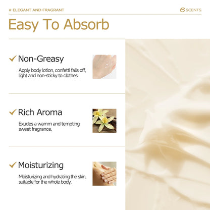 Vanilla Body Lotion Hydrating and moisturizing Long-lasting fragrance Nourishes the skin Suitable for all skin types