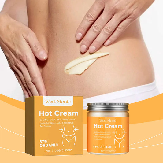Creme Corporal Firmador West&Month 100g - Elasticidade, Hidratação e Iluminação da Pele