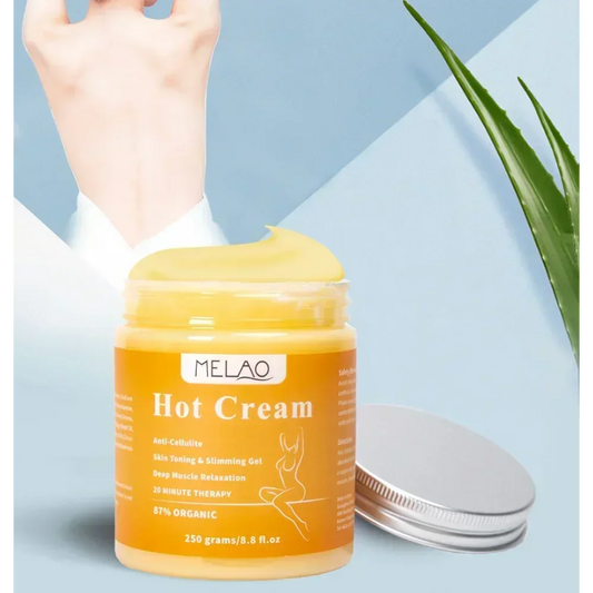 Creme Termogénico Melao 250g - Anti-Celulite Queimador de Gordura para Perda de Peso