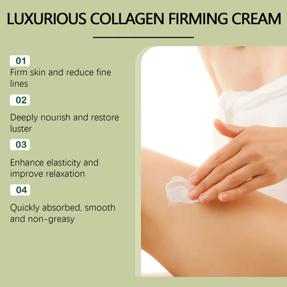 Creme Corporal de Colagénio Firmador 100g - Lifting Natural para Coxas, Glúteos e Peito