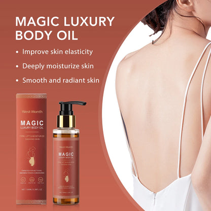 Óleo Corporal Mágico Feminino Ms.Dear 100ml - Hidratação Profunda para Abdómen e Coxas