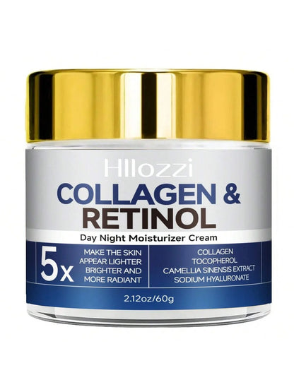 Hllozzi 60g collagen retinol cream delicate skin hydration moisturizing brighten skin tone