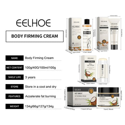 Creme Anti-Flacidez EELHOE 100ml - Firmador Abdominal Hidratante Modelador