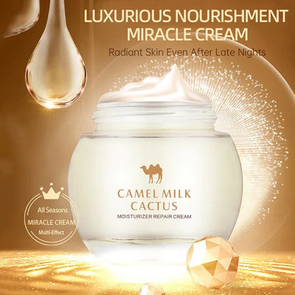 Creme Hidratante Leite de Camelo e Cactus - Nutrição Natural
