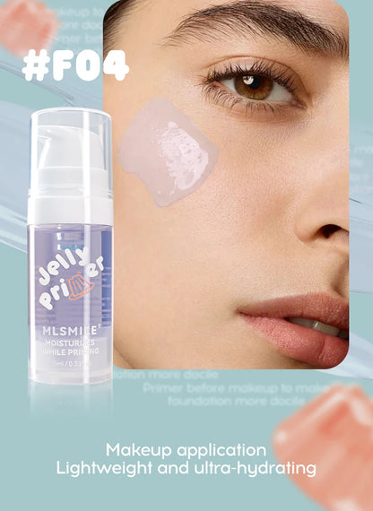 Hydration Boost Primer - Lightweight, Oil-Free, Matte Finish, Transparent Gel For All Skin Types, Natural Look Foundation Cream