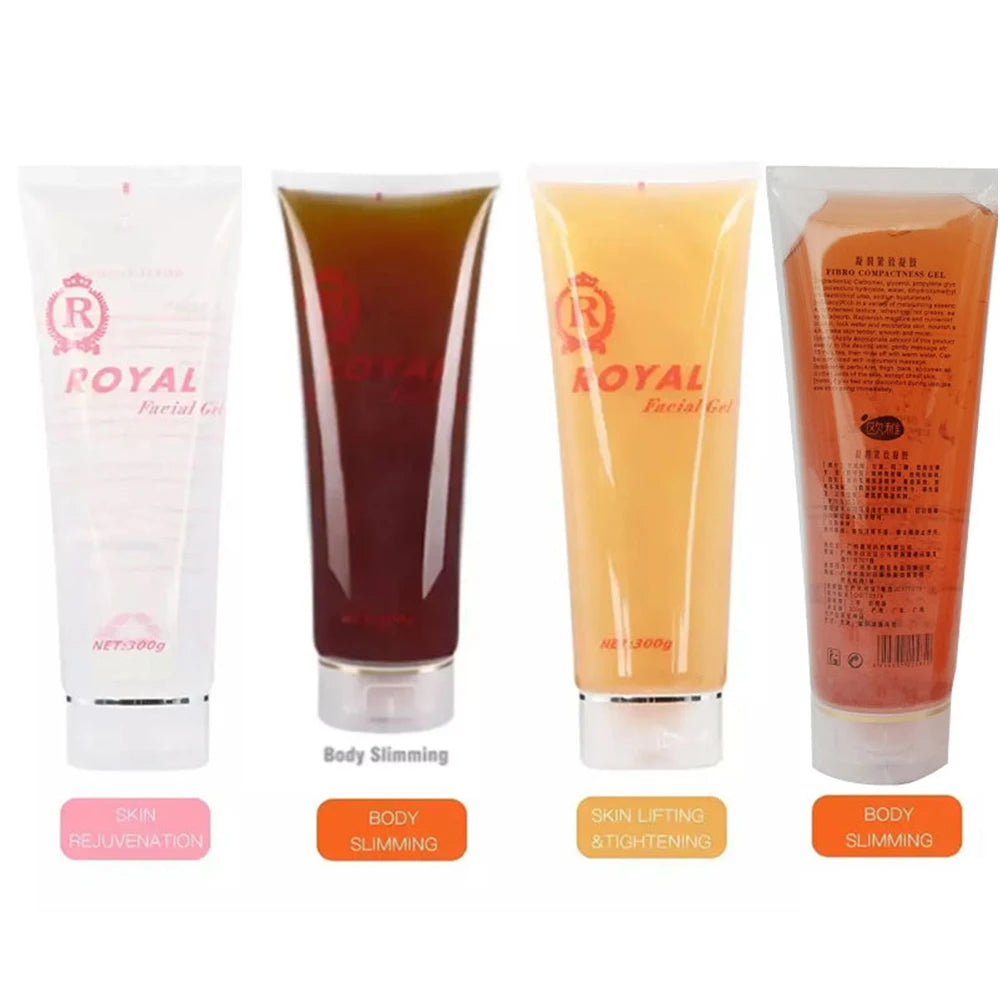 Gel Condutor Ultrassónico Profissional 300g - Cavitação 40K RF Emagrecimento Corporal