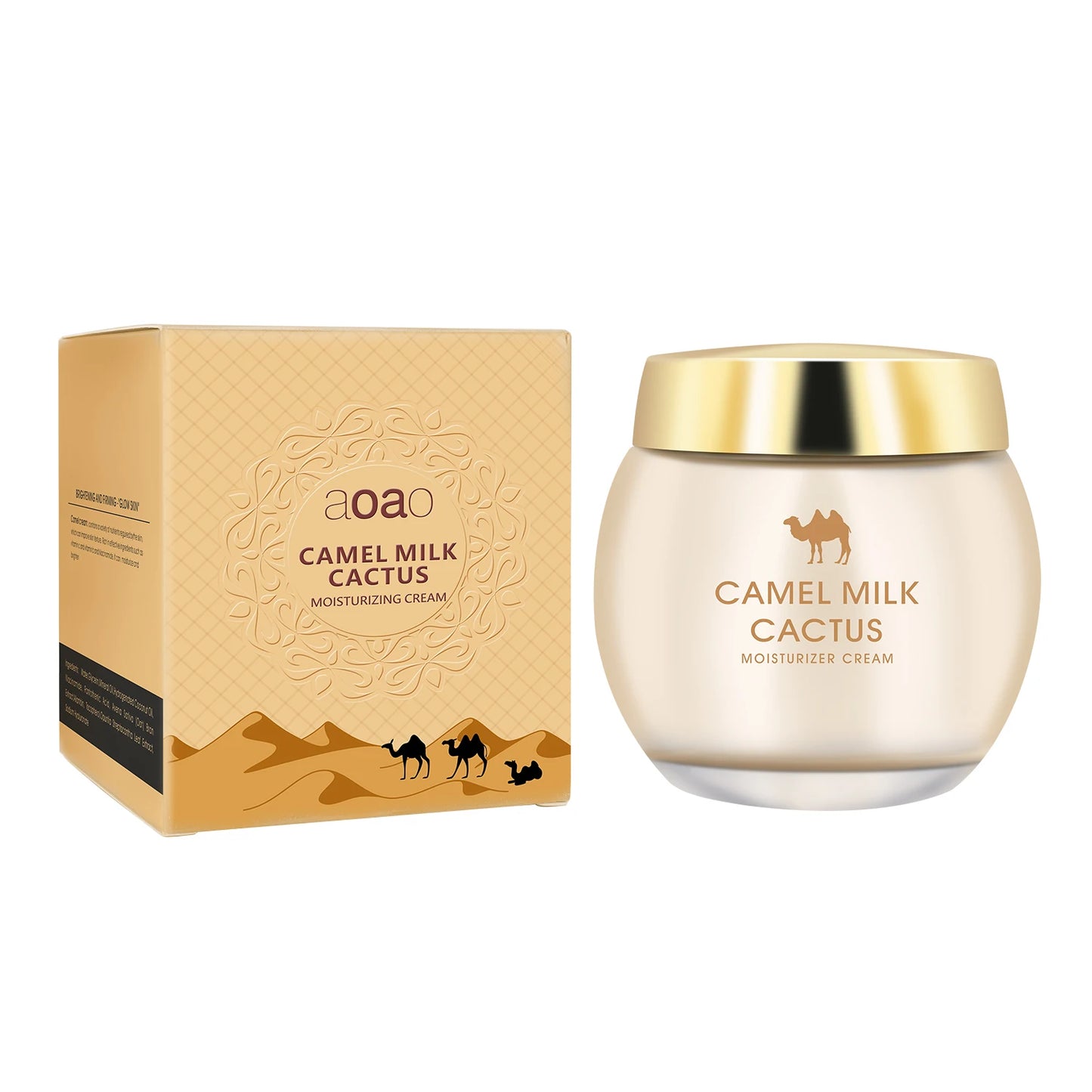 Creme Hidratante Leite de Camelo e Cacto 130g