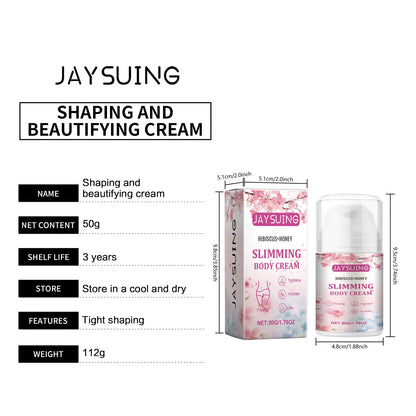 Creme Modelador Corporal Anti-Celulite Jaysuing - Queima Gordura e Firma Barriga, Pernas e Braços