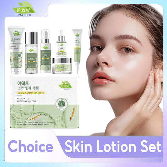 Set Coreano Completo - Reduz Poros, Linhas Finas e Olheiras - 6 Produtos